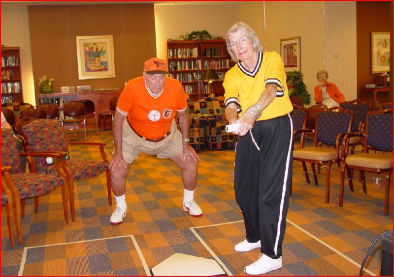 Illustration for article titled Retirement Home Wii Home Run Derby